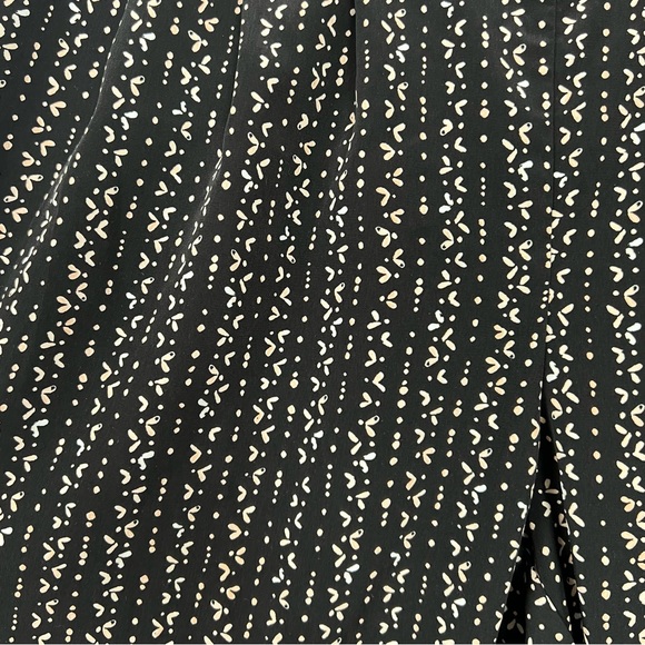 Hatch Jensie Maternity Pants Size 2-Black with blush/cream print - Picture 5 of 10